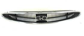 Grl-1536 Buick 1995-1999 Riviera Chrome Front Upper Hood Grille Oem