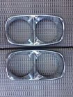 C6ab-13064-a Fomoco Ford Galaxie Head Light Bezels Xl Country Squire Custom