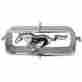 C7zz-8213-a Scott Drake Mustang Grille Emblem Horse And Corral 1967