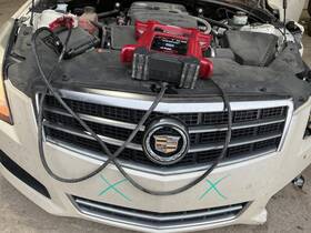 104-02528 Cadillac Grille Upper With Park Assist Opt Ud5 Fits 13-14 Ats 4753415