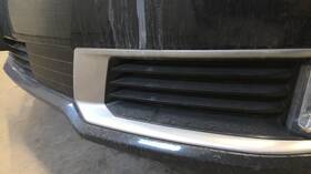 104-10665l Cadillac Driver Grille Lower Ends With Led Daytime Running Lamps Fits 18-19 Xts 744064