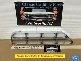 Cadillac 1487633 Oem 67 Deville Left Driver Side Front Bumper Grill #1487633
