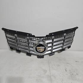 22738992 Cadillac 10-16 Srx Front Upper Radiator Grille Assembly Silver Read