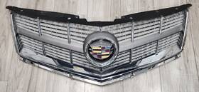 25778322 Cadillac 2010 - 12 Srx Oem Chrome Gray Honeycomb Front Upper Grille Grill Emblem