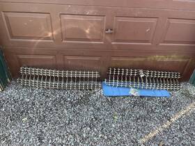 3511498 Cadillac 2 Oem 59 Front Center Grill Grille With Bullets 1 One Is Damaged