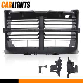 C-02hgl3724abk Carlights Grille Shutter Without Actuator Fit For 2013-2018 Dodge Ram 1500 And 2019-2021 Classic