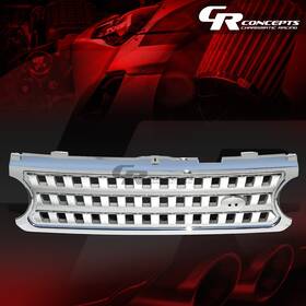 Crc-grf093chslob Charismatic Racing Concepts Open Box Silver Front Bumper Grille/grillguard For 2006-2009 Range Rover