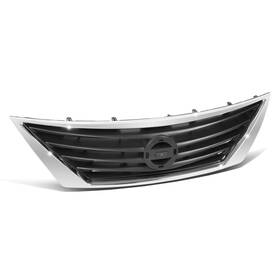 Crc-oemgrni1200247 Charismatic Racing Concepts Open Box Fit 12-14 Nissan Versa Sl/sv 4dr Front Bumper Grille With Badge Slot