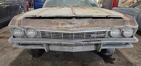104-00296 Chevrolet Grille Assembly With Headlight Doors Fits 1965 Impala 1188600