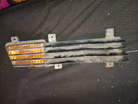 Chevrolet 104-00362r 81 Chevy Corvette C3 Lower Grille With Turn Signal Right Passenger 5934756