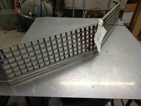 Chevrolet 104-00487al 73 Monte Carlo Left Grille Lower