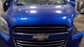 104-10209 Chevrolet Grille Black With Chrome Bars Upper Fits 15-16 Trax 10299576