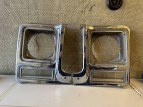 14001391 Chevrolet 1979-80 Oem Chevy Truck Metal Headlight Bezels C10 C20 Pickup Gmc