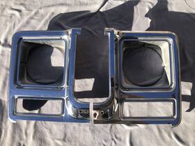 14100855 Chevrolet 1979 1980 Truck Lh Rh Chrome Headlight Bezels 4x4 Short Long Bed Gmc
