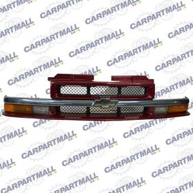 15048520 Chevrolet 98-03 S10 Bumper Center Grill Grille And Emblem With Signal Lamp