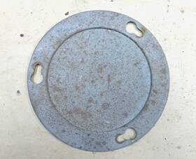3665519 Chevrolet 1946 1947 1948 Chevy Upper Grille Baffle Inspection / Access Cover Original Gm
