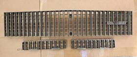 367436 Chevrolet 1977 Caprice Classic Upper Grille Grill / Lower Inserts Rh Lh