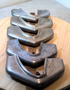 54656456454657 Chevrolet 1954 Belair 210 Original Grille Teeth Full Set Of 5