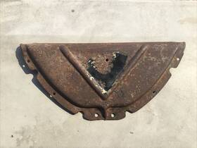 597437 Chevrolet 1938 Chevy Car Upper Grille Baffle Original Gm Shroud Cover Splash Shield