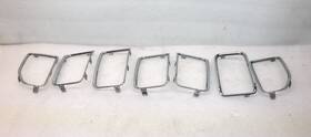 68543890aa Chevrolet 2017-2021 Jeep Compass Front Bumper Radiator Grille Bezel Trim 7 Pieces