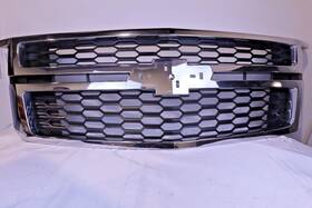 72352 Chevrolet 2015-2020 Tahoe Suburban Oem Grille Assembly Front Bumper Upper