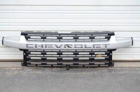 84670277 Chevrolet Mint 2020-2023 Chevy Silverado 2500 3500 Hd Lt Wt Silver Grille With Emblem Oem