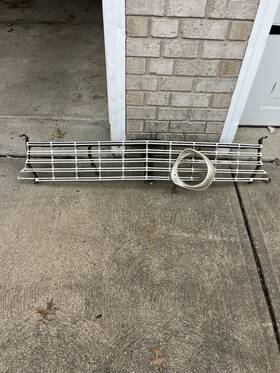 Chevrolet A2-6030 1963 Nova Chevy Ii Front Grille Assembly With Support And Hood Latch Hl Bezels