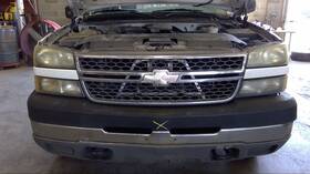 104-01889a Chevrolet Truck Grille Classic Style Creased Door Skin Fits 05-07 Silverado 2500 Pickup 665132