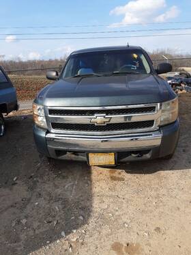 104-01988 Chevrolet Truck Grille New Style Smooth Door Skin Chrome Fits 07 Silverado 1500 Pickup 1340750