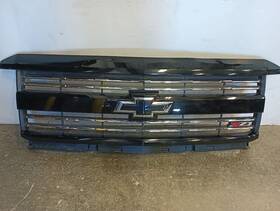 104-02615 Chevrolet Truck Grille Black/chrome Grill Opt Gaj Wea From 2017 Silverado 2500 10668870