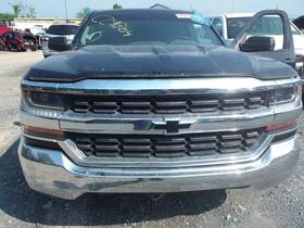 104-02697a Chevrolet Truck Grille Classic Style Chrome Surround Fits 16-19 Silverado 1500 Pickup 2698312
