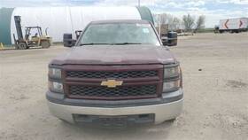 23194174 Chevrolet Truck 2015 Silverado 1500 Black Grille Oem