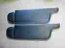 Chr-svr-ttt Rem Mopar 71 72 73 Charger Road Runner Satellite Gtx Black Sunvisors New