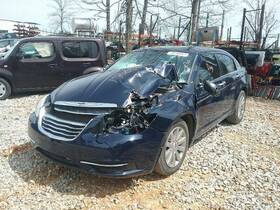 104-02390l Chrysler Driver Left Grille Lower Outer Without Fog Lamps Fits 11-14 200 Black 637108