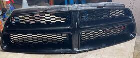 104-02454b Chrysler 2012-2014 Dodge Charger Rt Upper Grille Black Surround Police Package Oem