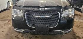 104-02654c Chrysler Grille Upper Satin Black With Chrome Surround Fits 15-23 300 1201991