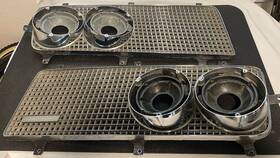 2417777lh Chrysler 1964 Imperial Mopar Rh Lh Grille Set With Headlights And Outer Trim Clean