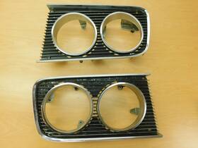 65ct1-bd Chrysler 2524083 Headlamp Grills And Housings - 1965