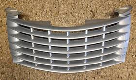 5080979aa Chrysler 01-05 Pt Cruiser Grille Silver Upper Without Chrome Accents Oem