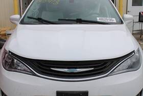 68258851ab Chrysler Used Upper Grille Fits 2018 Pacifica 4 Bars Curved Without Surround