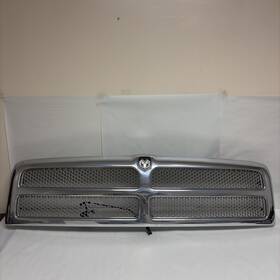 Dg07031 94-01 Dodge Ram 1500 94-02 2500 3500 Chrome Grill Repro Used Mopar - Plastic