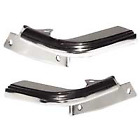 Dl1125 Yearone Chevelle Outer Grille Extension Molding Pair