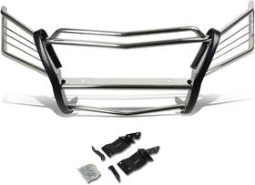 Grill-g-003-ss Dna Motoring For 07-12 Mercedes Gl-class Chrome Stainless Steel Front Bumper Grill Guard