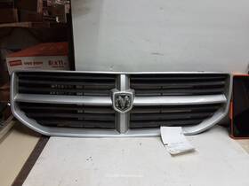01738 Dodge 07 08 09 10 Caliber Front Grill Assembly Oem Painted Silver Not Chrome