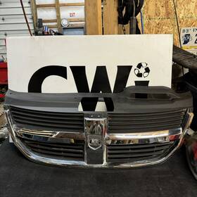 05178281ac-a Dodge 2009-2010 Journey Front Grille Chrome And Black Plastic Oem 70846