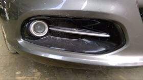 104-02377br Dodge Passenger Grille Lower Ends With Fog Lamps Chrome Fits 13-16 Dart 658676