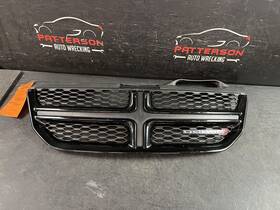 1vu67tzzaa Dodge 11-20 Journey Upper Center Grill Grille Black