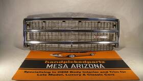 4016078 Dodge 1977-1978 Charger Oem Chrome Grille #4016078 - Mint