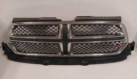 Dodge 55079364af-a 2011-2013 Durango Front Upper Radiator Grill Chrome Assembly Oem