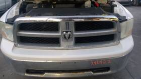 104-02142a Dodge Truck Grille Chrome Surround Black Inserts Fits 09-12 1500 Pickup 2339482